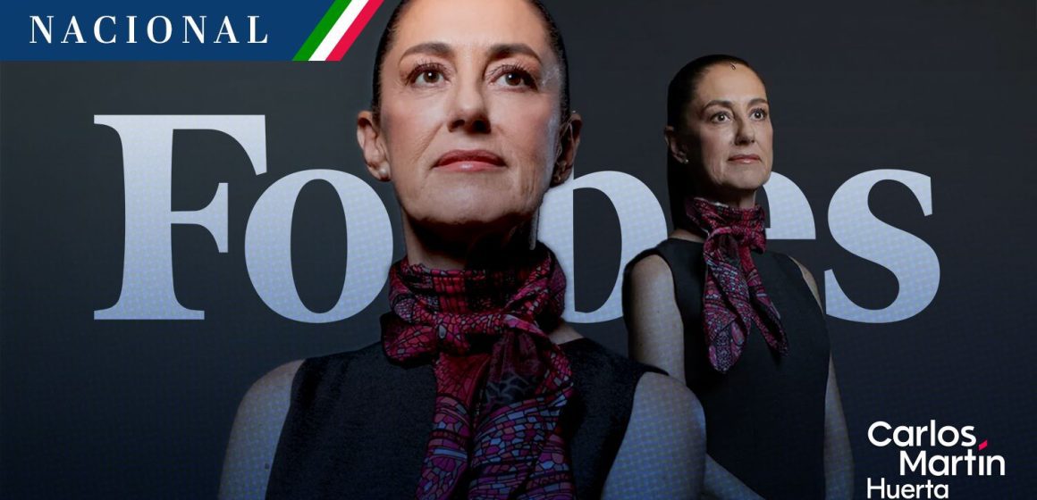 Claudia Sheinbaum - Forbes Claudia Sheinbaum se posiciona como la quinta mujer más poderosa del mundo, según Forbes