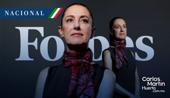 Claudia Sheinbaum se posiciona como la quinta mujer más poderosa del mundo, según Forbes