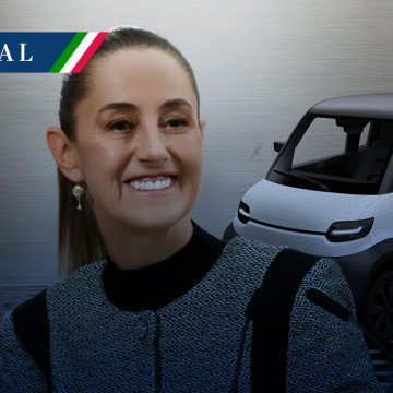 Sheinbaum destaca avances del vehículo Olinia tras visita a Puebla