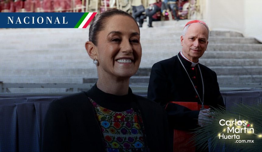 Sheinbaum invita al papa León XIV a visitar México tras llamada telefónica
