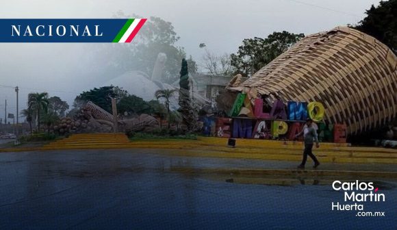 Colapsa monumento de El Colotero en Álamo Temapache