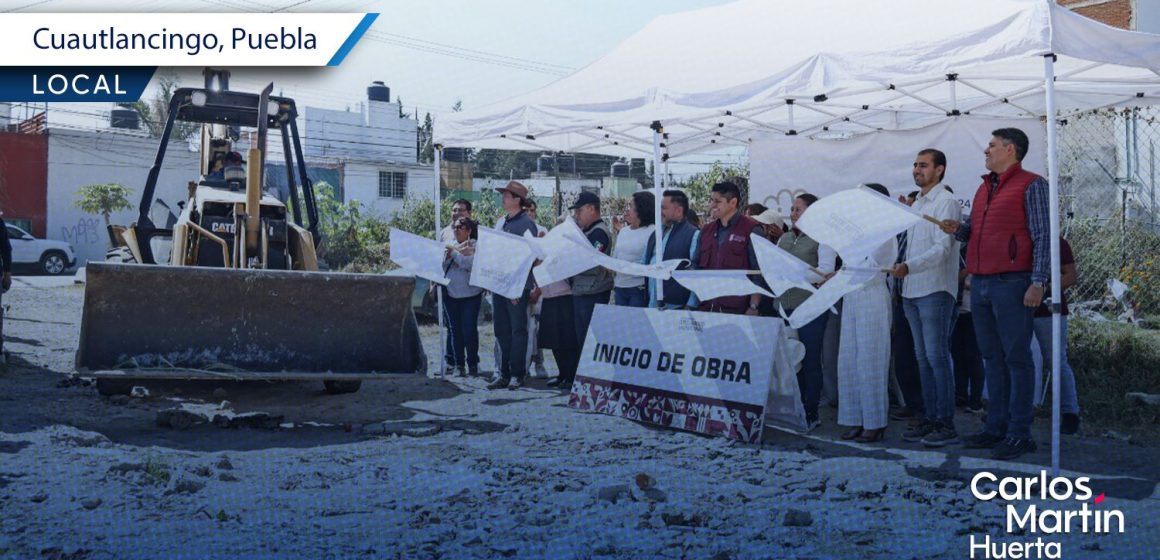 Comienza ampliación de drenaje sanitario en Cuautlancingo Comienza ampliación del drenaje sanitario en Cuautlancingo