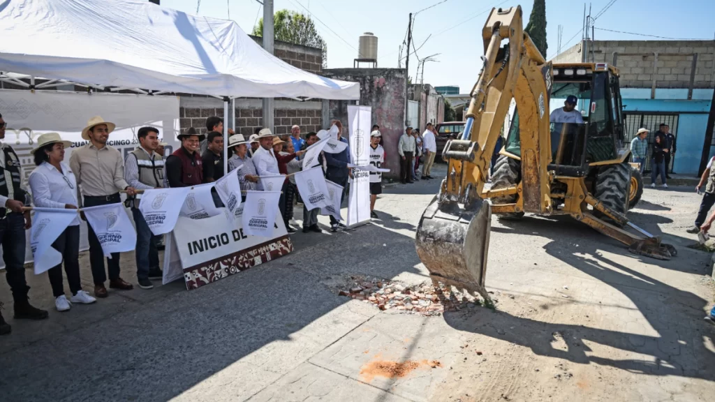 Comienza ampliación del drenaje sanitario en Cuautlancingo 1 Comienza ampliación de drenaje sanitario en Cuautlancingo