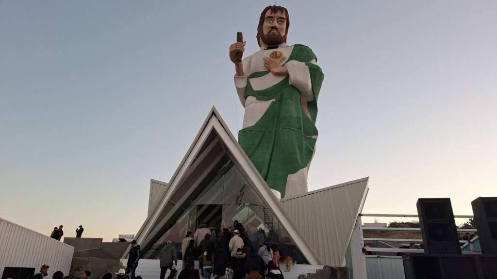 Conoce la estatua monumental de San Judas Tadeo en Esperanza 1 Conoce la estatua monumental de San Judas Tadeo en Esperanza