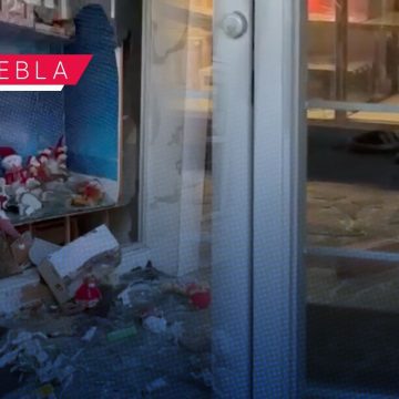 Nuevo ‘cristalazo’ al Sanborns del Centro Histórico de Puebla