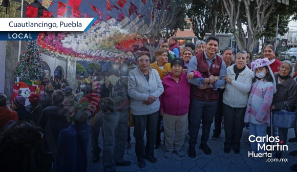 Cuautlancingo da inicio al programa “Un Apapacho al Corazón 2025”