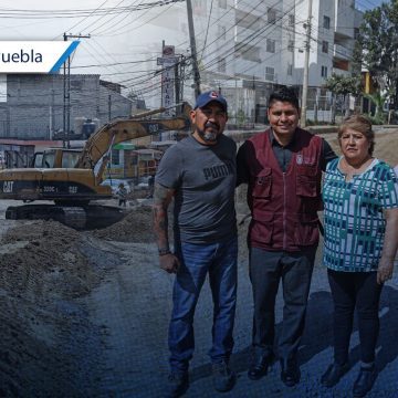 Cuautlancingo impulsa obra clave de acceso en Sanctorum; Omar Muñoz invierte 13.5 mdp