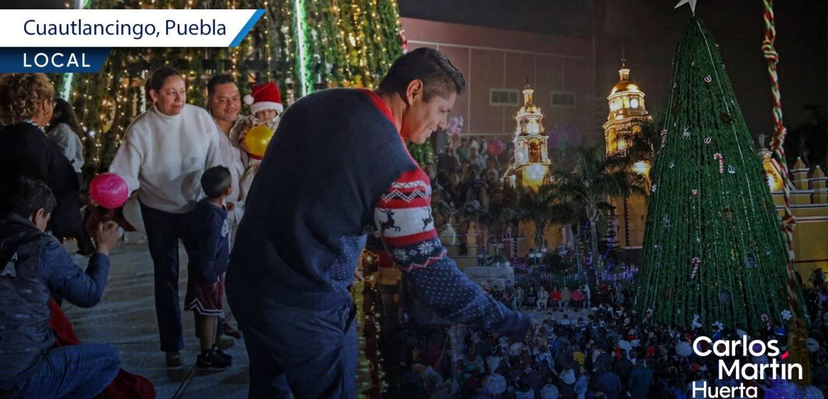 Cuautlancingo inaugura el Festival Navidad en Familia 2025 Cuautlancingo inaugura el Festival Navidad en Familia 2025