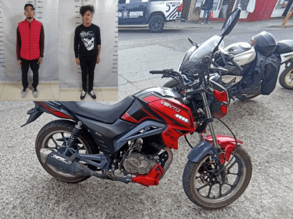 SSCyPC de Cuautlancingo detiene a dos sujetos por detentación de vehículo robado