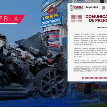 Diseño sin título (24) La presidenta municipal, Lupita Cuautle Torres lamenta fallecimiento por accidente en la Vía Atlixcáyotl