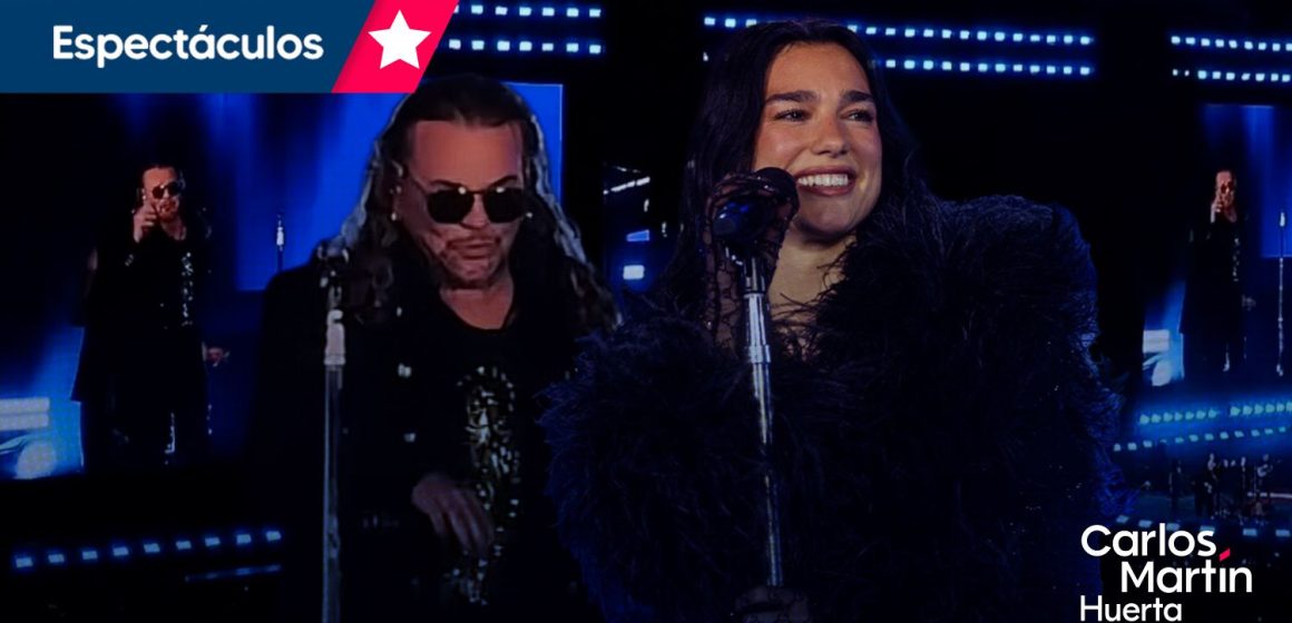 Dua Lipa interpreta ‘Oye mi Amor’ junto a Fher Olvera de Maná en CDMX Dua Lipa interpreta ‘Oye mi Amor’ junto a Fher Olvera de Maná en CDMX