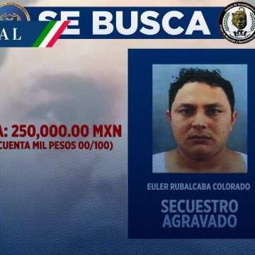 Fiscalía de Tabasco ofrece recompensa por “El Rayo”, jefe de plaza de La Barredora