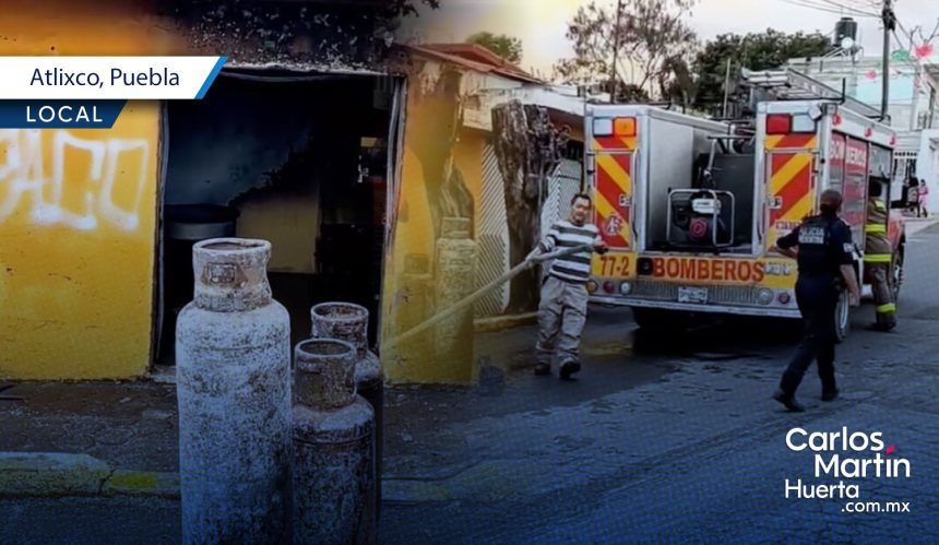 Explosión en tortillería de Atlixco deja tres lesionados