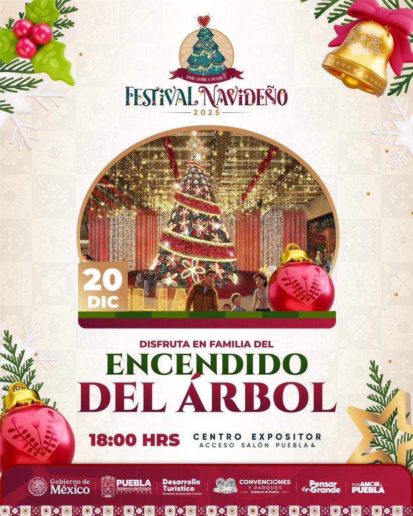 Festival Navideño "Por Amor a Puebla" 2025: Diversión y cenas gratuitas en el Centro Expositor 1 Festival Navideño "Por Amor a Puebla" 2025: Diversión y cenas gratuitas en el Centro Expositor