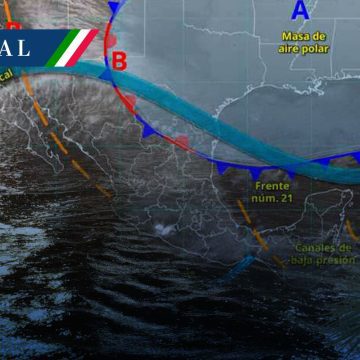 Frente frío 21 - lluvia Frente frío 21 causará lluvias fuertes en cuatro estados