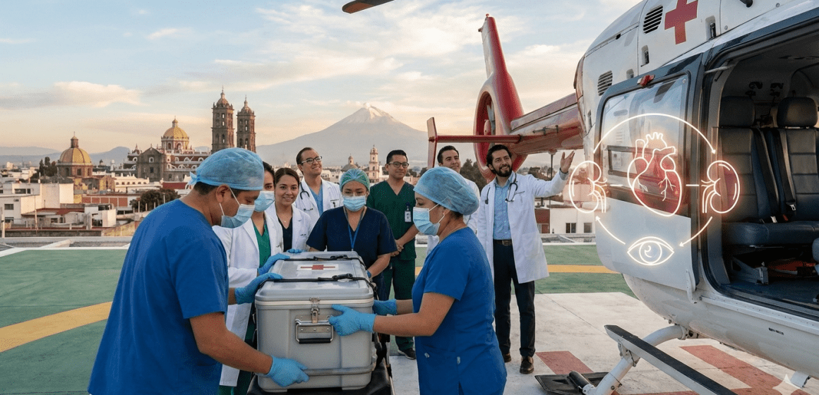Puebla logra 144 donaciones de órganos y tejidos en 2025
