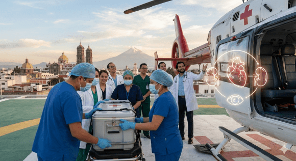 Puebla logra 144 donaciones de órganos y tejidos en 2025