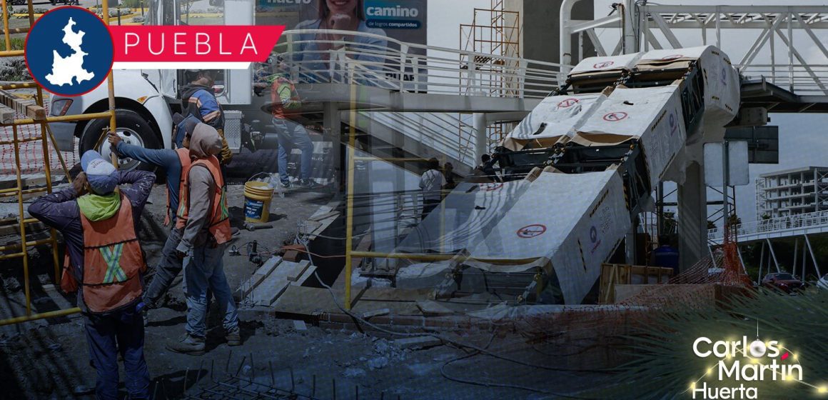 Habrá cierres parciales en Vía Atlixcáyotl por colocación de escaleras eléctricas