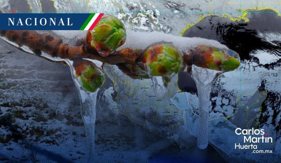 Frente frío 17 se extiende provocando lluvias y heladas