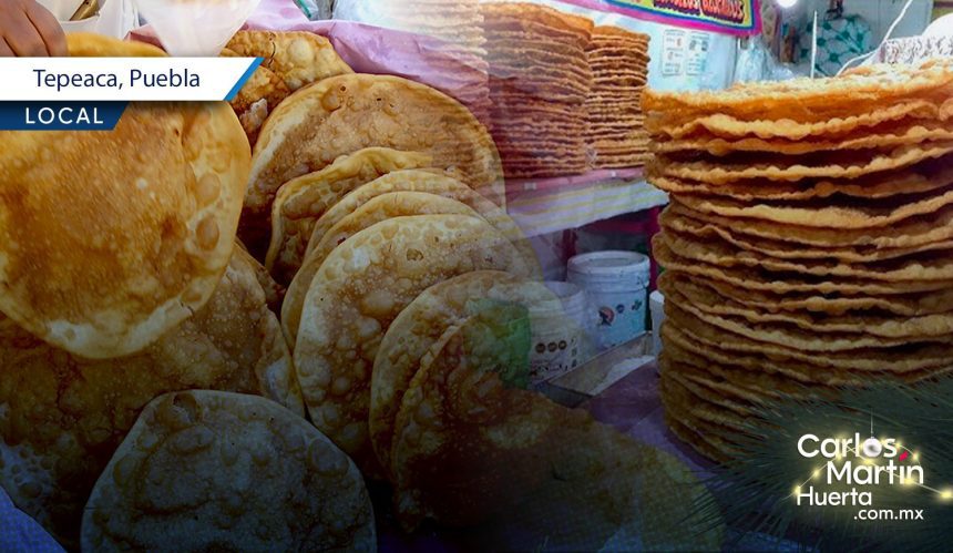 Inicia la venta tradicional de buñuelos en Tepeaca