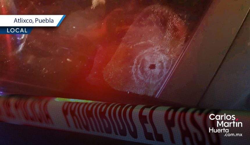 Intento de asalto en la carretera Puebla-Atlixco deja a conductor herido