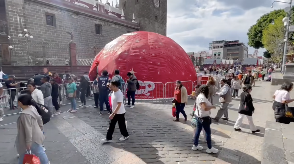 Invitan al domo sensorial navideño en Puebla Capital 2 Invitan al domo sensorial navideno en Puebla capital 3
