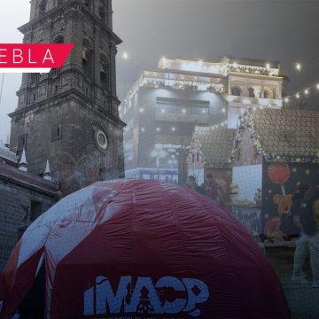 Invitan al domo sensorial navideño en Puebla capital Invitan al domo sensorial navideño en Puebla Capital