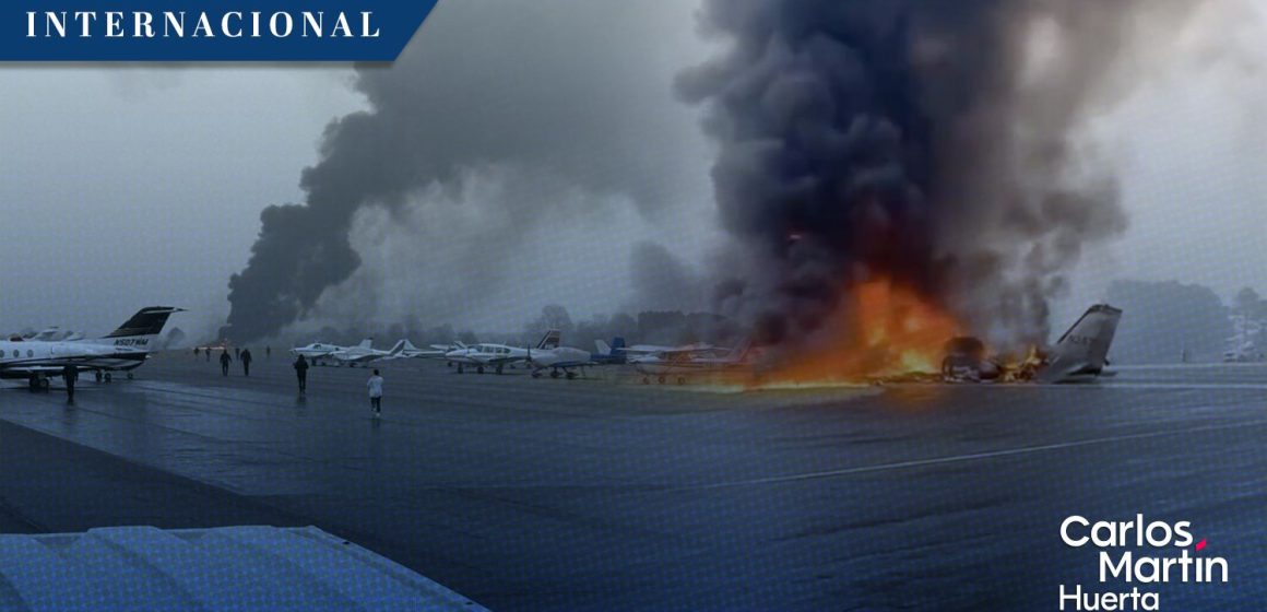 Jet se estrella en Carolina del Norte Se estrella jet en Carolina del Norte; reportan fallecidos