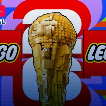 LEGO lanza réplica de tamaño real del trofeo del Mundial 2026