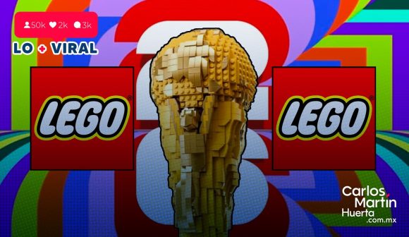 LEGO lanza réplica de tamaño real del trofeo del Mundial 2026