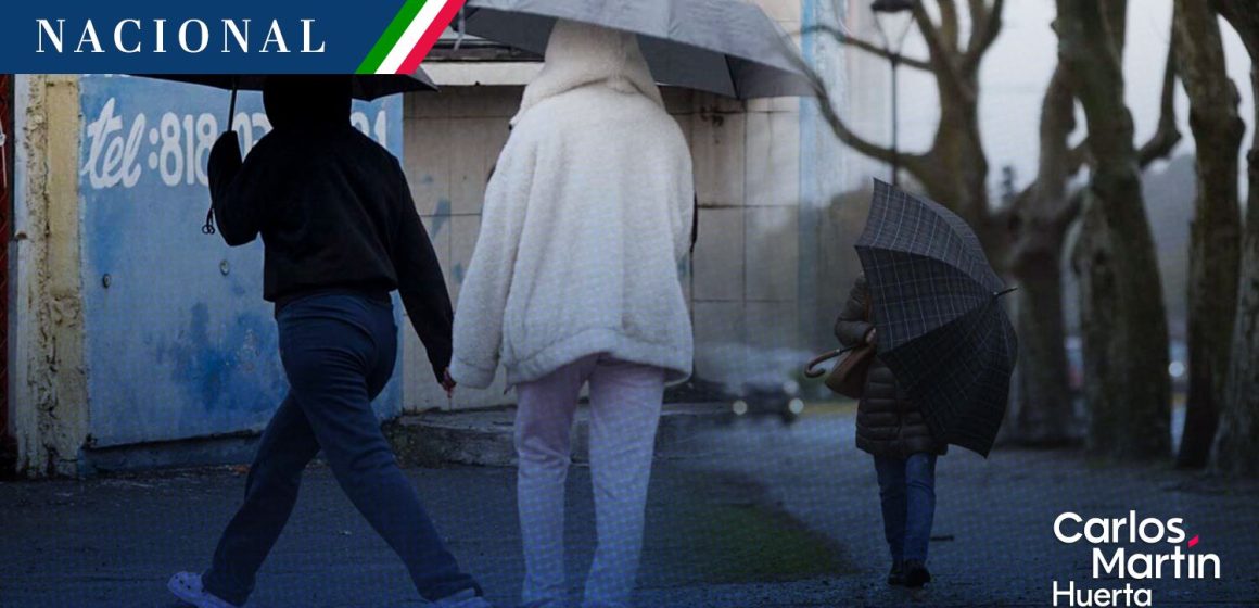 Lluvia - frío Un nuevo frente frío se aproxima al país con importantes rachas de viento