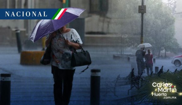 Se prevén lluvias muy fuertes en estos estados por frente frío 17
