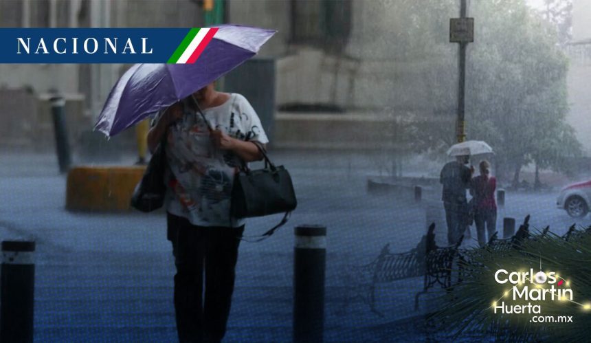 Se prevén lluvias muy fuertes en estos estados por frente frío 17