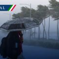 Frente frío 19 ocasionará lluvias intensas en cinco estados