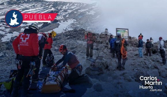 Localizan a grupo de alpinistas extraviados en el Citlaltépetl