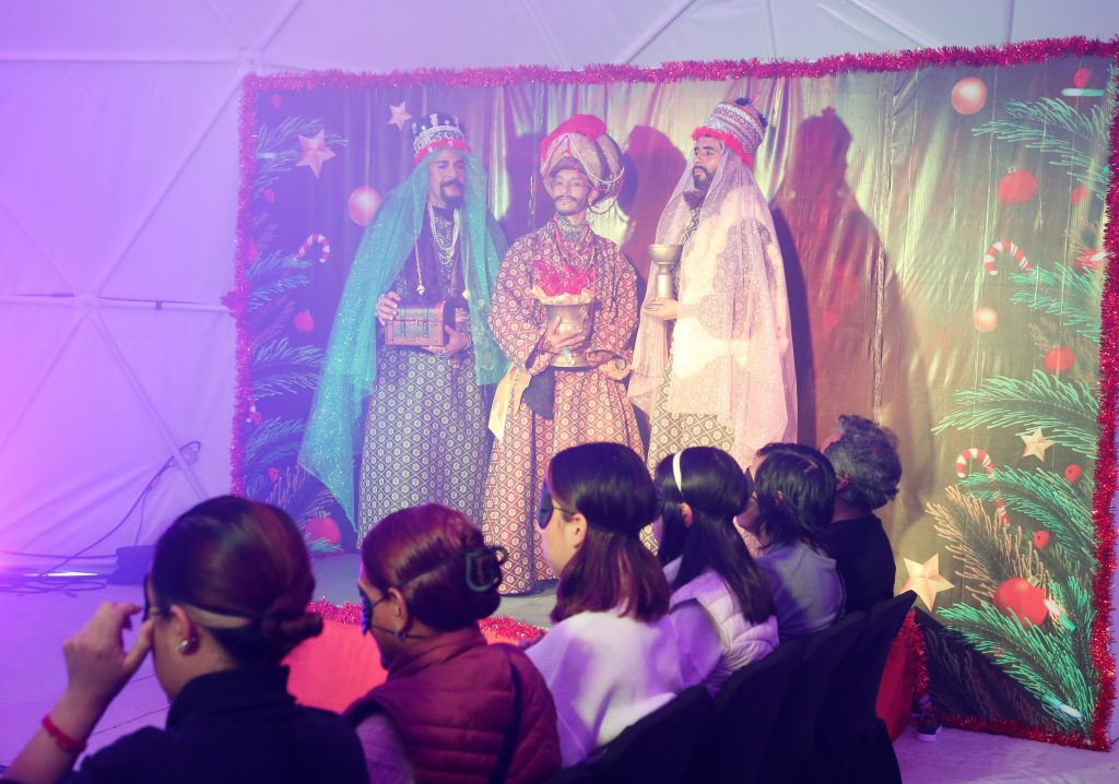 Los Reyes Magos llegan al Domo Sensorial Sintamos la Navidad 2