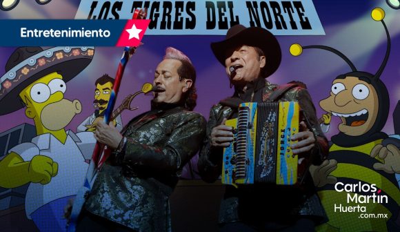 Los Tigres del Norte llegan a Los Simpson