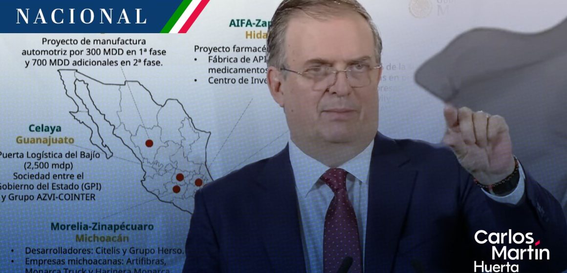 Marcelo Ebrard - Polos de Desarrollo Polos de Desarrollo Económico: Arrancan obras en Puebla y cinco estados más en 2026