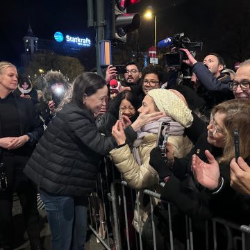 María Chacón María Corina Machado hace primera aparición pública en Oslo