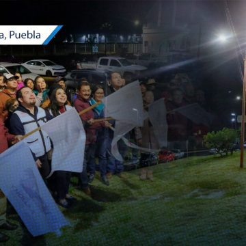 Portada Modernizan alumbrado público en el Paso de Cortés para fortalecer la seguridad vial en San Pedro Cholula CMH Modernizan alumbrado público en el Paso de Cortés para fortalecer la seguridad vial en San Pedro Cholula