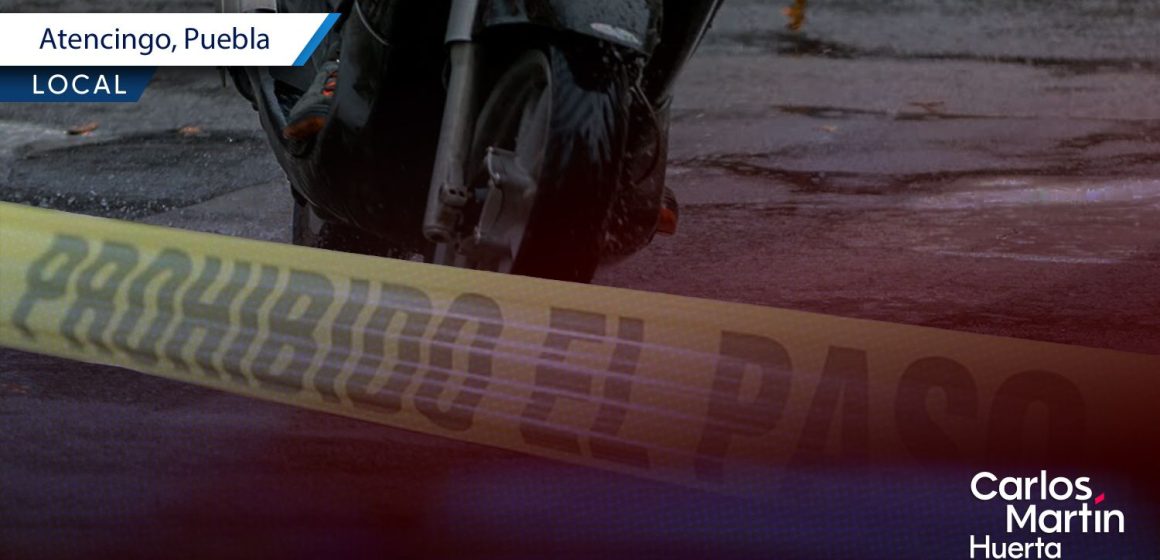 Motosicarios asesinan a balazos a hombre en Atencingo