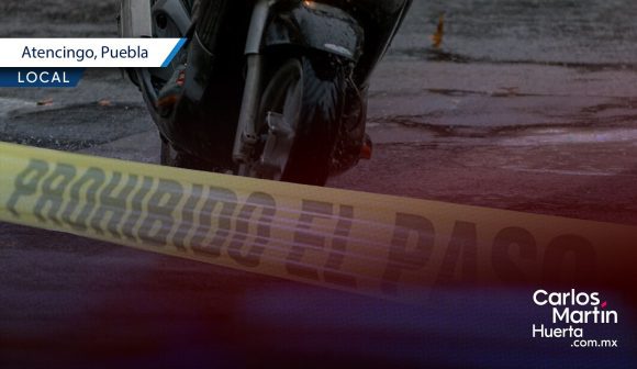 Motosicarios asesinan a balazos a hombre en Atencingo