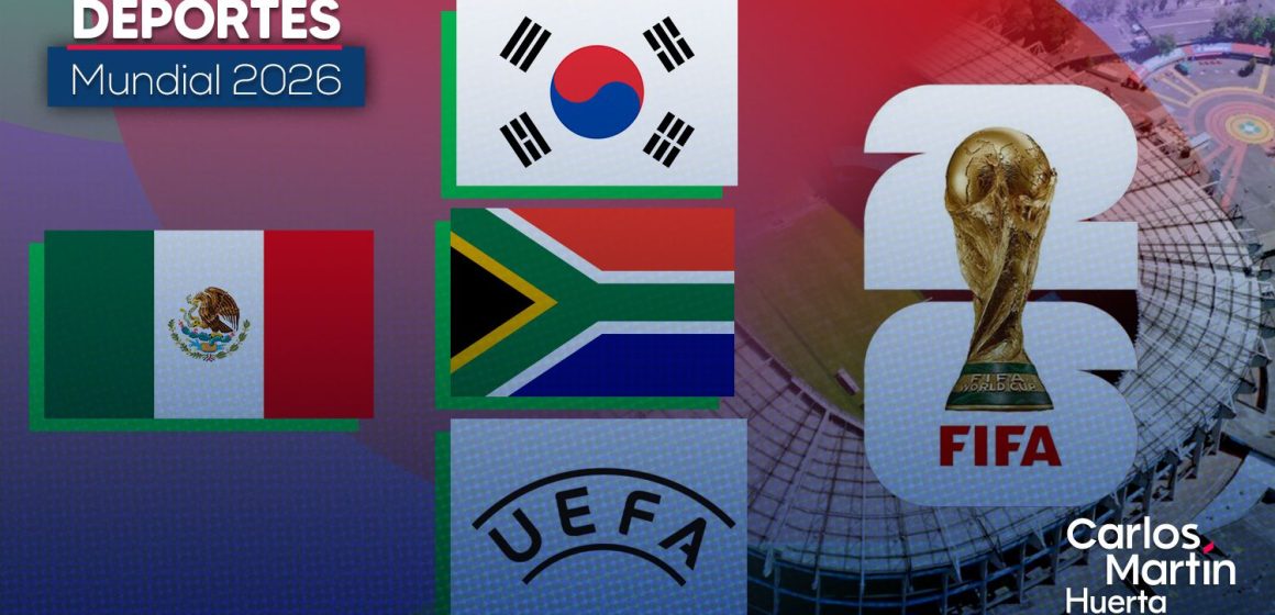 Selección Mexicana ya tiene rivales para el Mundial 2026