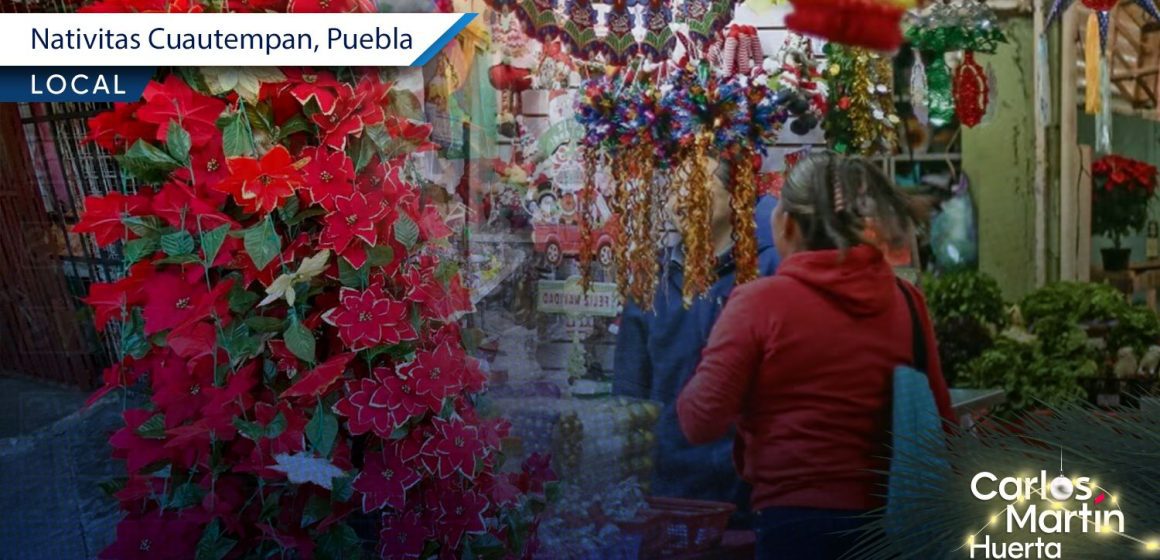 Nativitas Cuautempan alista su Tercer Mercado de Intercambio Navideño