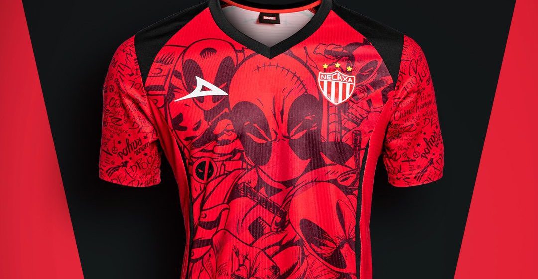 Necaxa - Deadpool Necaxa lanza playera edición limitada de ‘Deadpool’