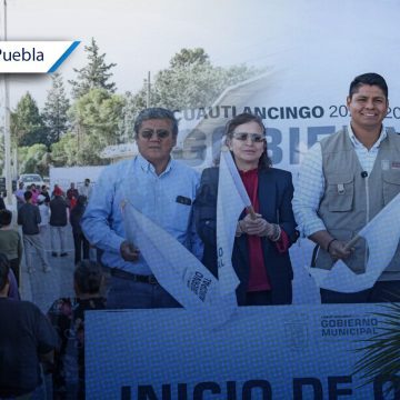 Omar Muñoz obras Cuautlancingo Cuautlancingo inicia dignificación de parque y entrega de obras