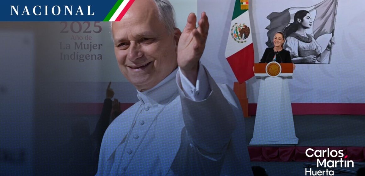 Papa León XIV tiene interés de venir a México, pero “no hay fecha”: Sheinbaum  