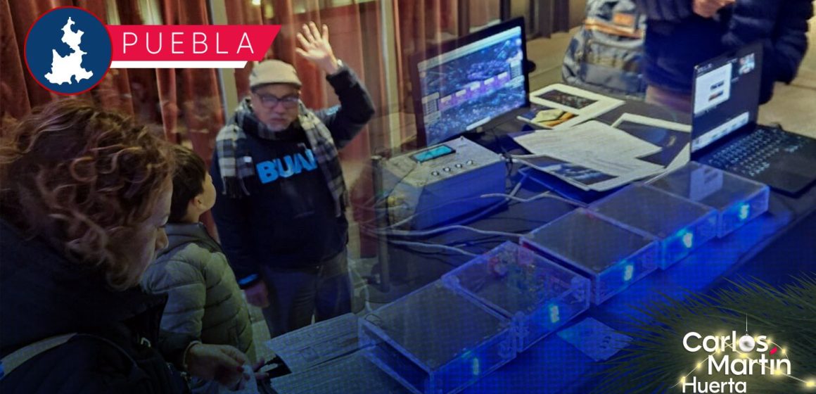 Piano cósmico de la BUAP conquista Barcelona