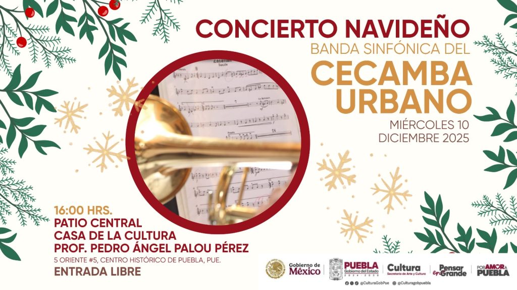 Presentan la temporada de Conciertos Navideños 2025 en Puebla 2 Presentan la temporada de Conciertos Navidenos 2025 en Puebla 2