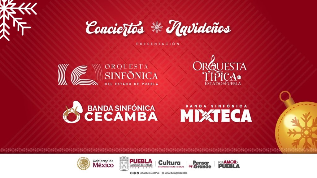 Presentan la temporada de Conciertos Navideños 2025 en Puebla 1 Presentan la temporada de Conciertos Navideños 2025 en Puebla